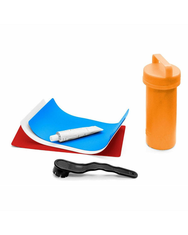 BigBuy Fun 3-piece watersport repair set for outdoor activities, includes tools and patches for sport and watercraft repairs.