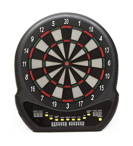 BigBuy Fun elektronische dartboard Neptune with digital display and colorful dart target for indoor sport and outdoor dart games.
