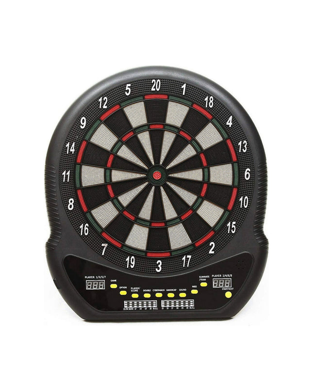 BigBuy Fun elektronische dartboard Neptune with digital display and colorful dart target for indoor sport and outdoor dart games.