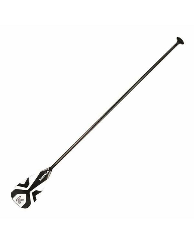 Ociotrends One Piece paddle for peddlesurf, outdoor watersport equipment, close-up of the lightweight paddle in water setting