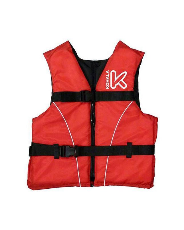BigBuy Fun Kohala life jacket for watersports, bright orange sport and outdoor redingsvest with adjustable straps and safety features.