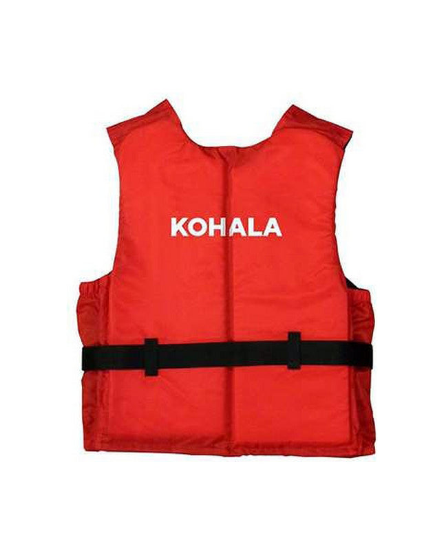 BigBuy Fun Kohala life jacket, sport and outdoor watersport vest in bright orange with adjustable straps for safety.