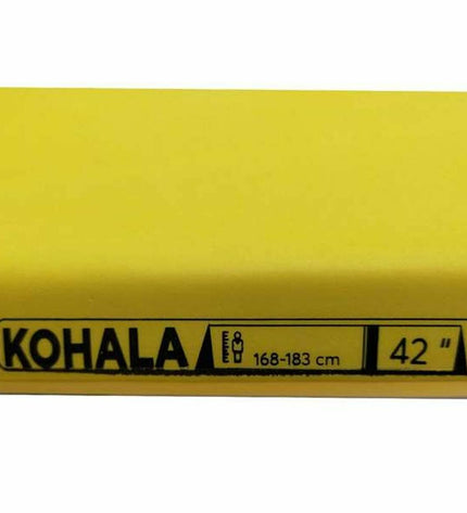 BigBuy Fun Kohala 42-inch yellow bodyboard for watersport and outdoor use, featuring a 107 x 53.5 x 5.5 cm design.