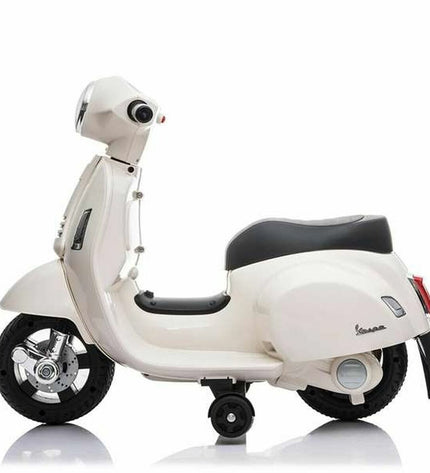 Miniature BigBuy Fun Vespa toy motorcycle from the Motorfiets MINI VESPA collection, featuring bright colors and detailed design.