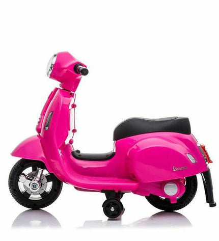 Pink Mini Vespa toy motorcycle from BigBuy Fun, suitable for children, detailed small vehicle for play and collection.