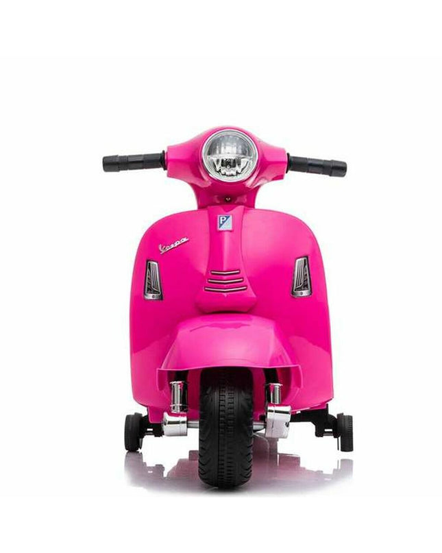 Pink MINI VESPA toy motorcycle from BigBuy Fun, detailed plastic vehicle for kids, part of toys and games vehicle category.
