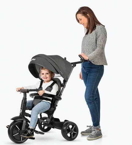 BigBuy Fun Driewieler Kinderwagen toy for children, colorful plastic stroller for outdoor play and imaginative games.