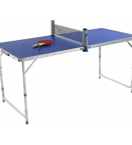 BigBuy Fun outdoor ping pong set with table measuring 120x60x70 cm, featuring net, paddles, and balls, suitable for outdoor play.