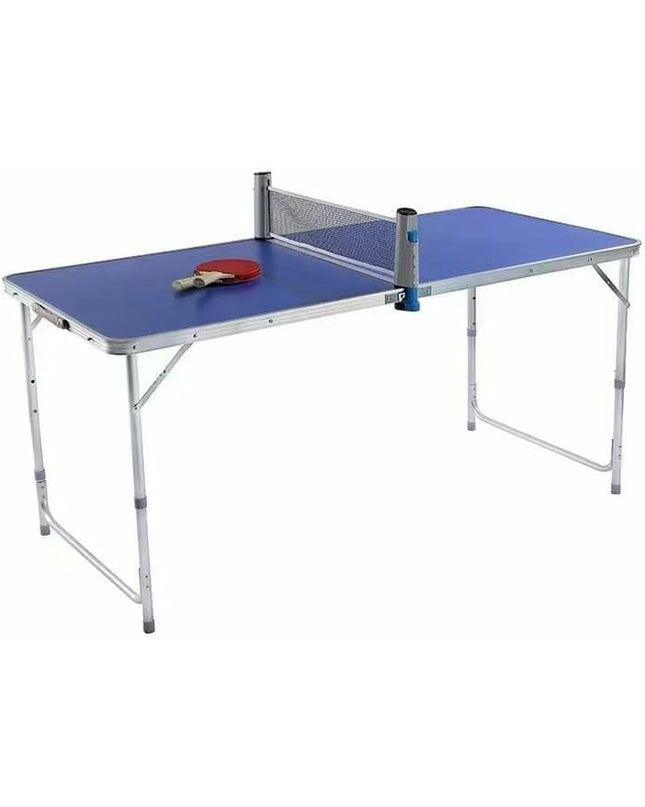 BigBuy Fun outdoor ping pong set with table measuring 120x60x70 cm, featuring net, paddles, and balls, suitable for outdoor play.