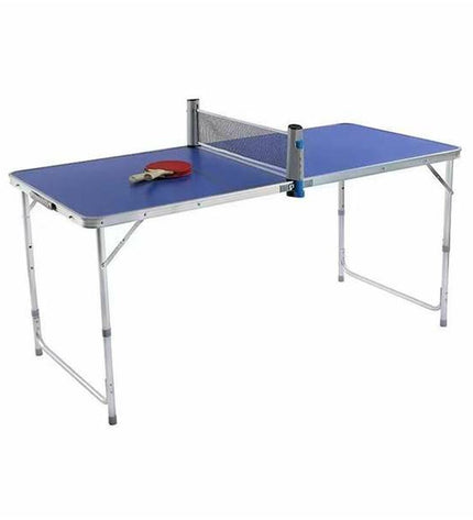 BigBuy Fun ping pong set with outdoor table tennis table measuring 120x60x70 cm, ideal for fun outdoor sport activities.