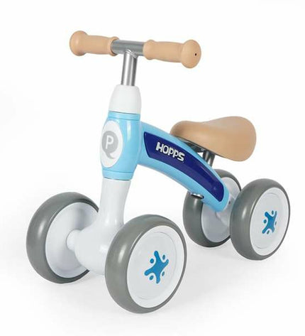 Blue baby walker bike by BigBuy Fun with no pedals, designed for toddler play and outdoor activity.