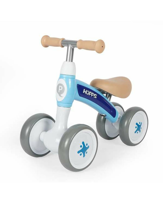 Blue baby walker bike by BigBuy Fun with no pedals, designed for toddler play and outdoor activity.