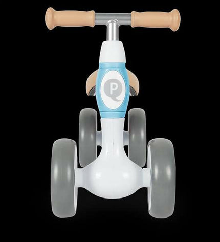 Blue baby walker toy by BigBuy Fun, designed for toddlers to practice walking without pedals, ideal for outdoor play and fun.