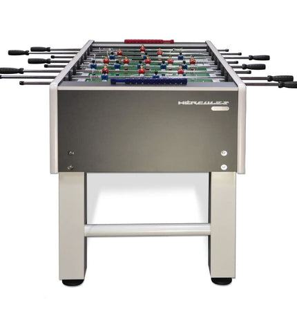 BigBuy Fun Hércules PRO table football, 142x76x92 cm, toy game with players, goalposts, and vibrant playing surface.