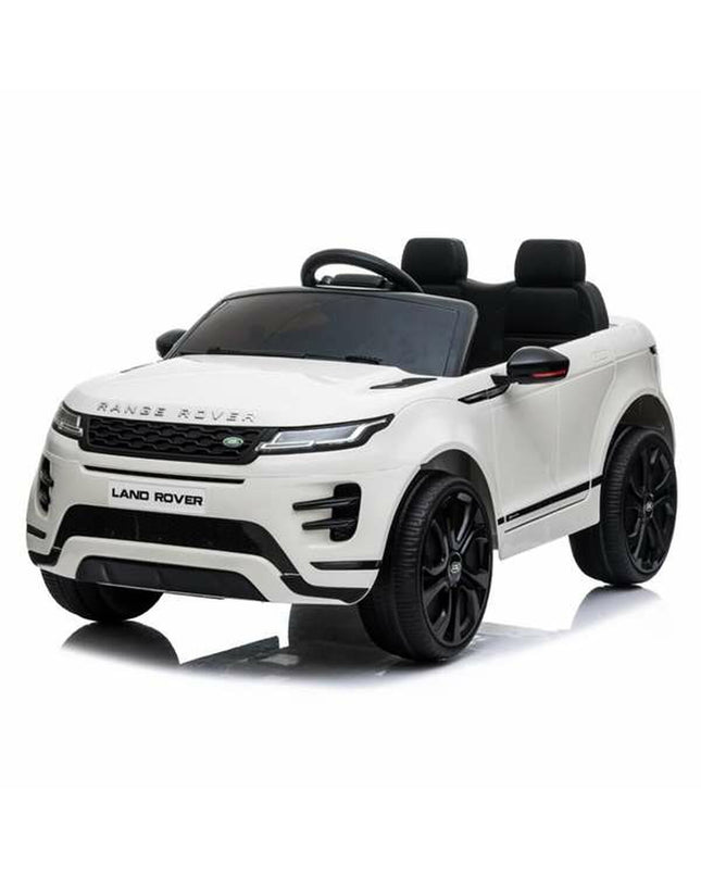Two toy Auto Ranger Rover Evoque models with 25W power and 4.5Ah batteries, designed for children, by BigBuy Fun.