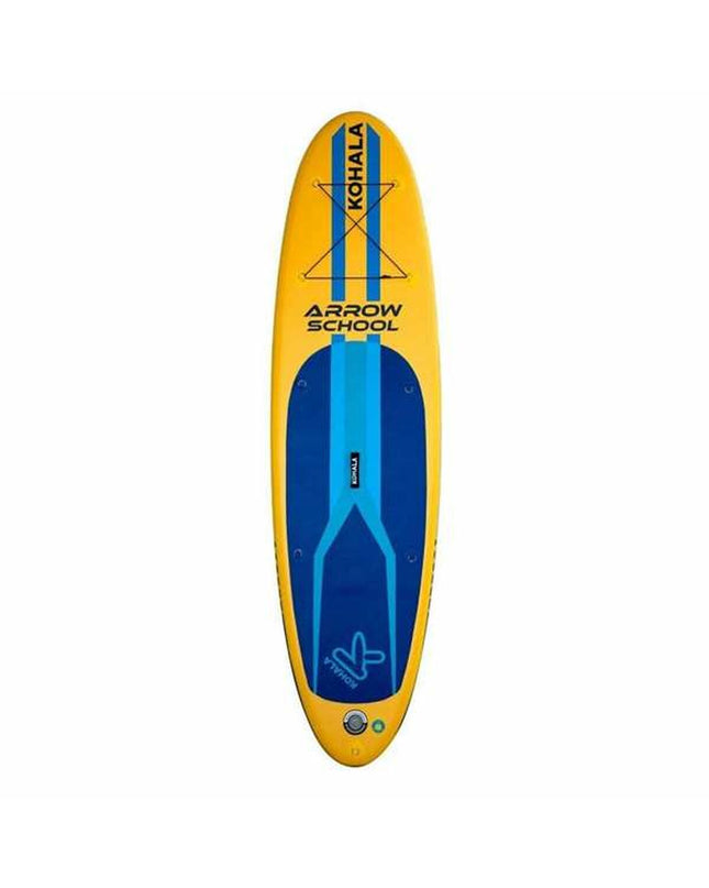 BigBuy Fun Kohala Arrow School surfplank for watersports, 310x84x12 cm, in blue with a sleek design for outdoor water activities.