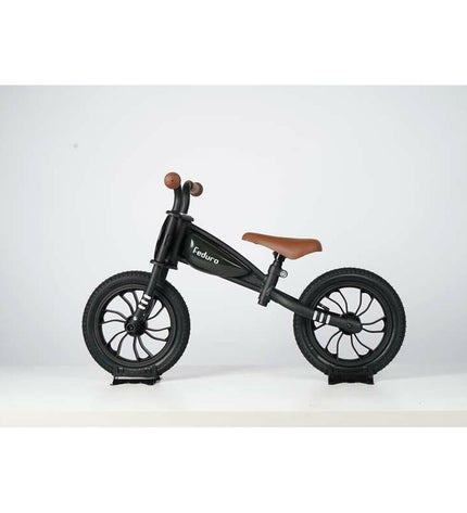 Black 12-inch Kinderfiets Feduro by BigBuy Fun, designed for kids' outdoor play and sports activities.