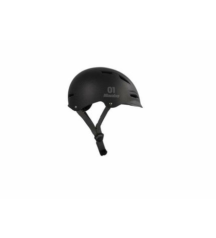 Qplay Kinderhelm in zwart, sport and outdoor bike helmet for children, size 52-58 cm, designed for safe cycling.