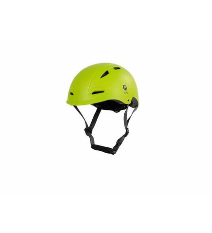 Qplay green children's bike helmet for kids aged 52-58 cm, designed for sports, outdoor riding, and cycling safety.
