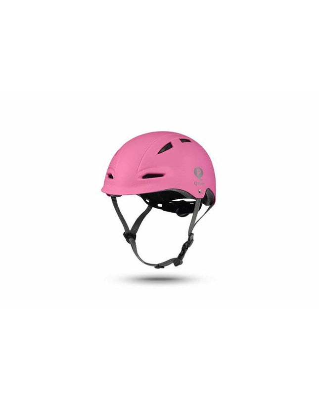 Pink Qplay Kinderhelm bike helmet for children, 52-58 cm, designed for sport and outdoor cycling safety.