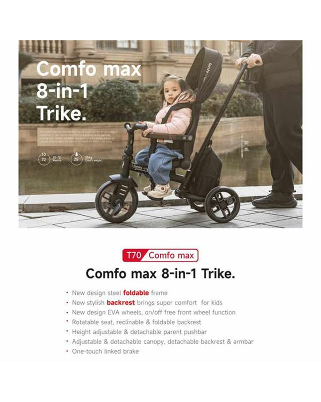Ociotrends Driewieler toy bike for children, suitable for outdoor play, with colorful design and sturdy wheels.
