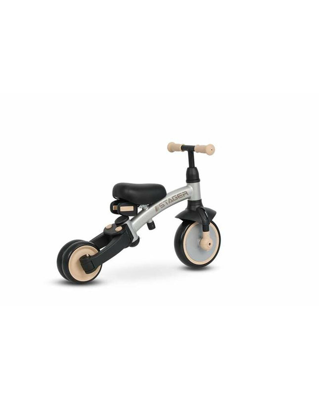 Ociotrends 3-in-1 balance bike for kids, pedal-free toy, suitable for outdoor play and sports, with colorful design.