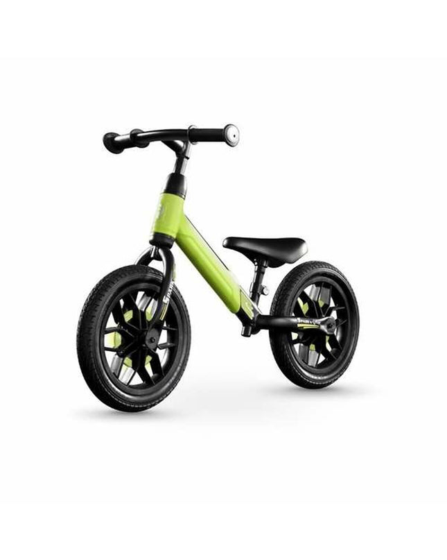 Ociotrends Spark yellow balance bike for kids, lightweight and pedal-free, suitable for outdoor play and beginner riders
