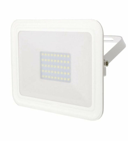 Iglux Bouwlamp 951230-F outdoor garden decorative light, 30W, 2400 lumens, 5500K, mounted on a garden wall.
