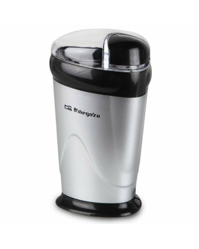 Orbegozo MO 3250 coffee grinder with 150W motor, compact kitchen appliance for perfect coffee and tea grinding.