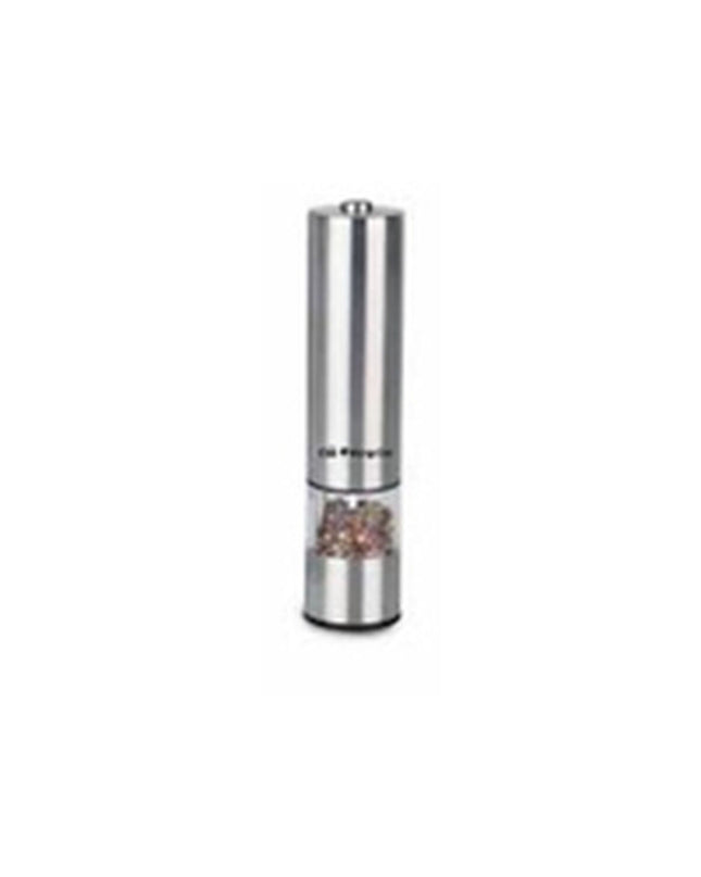 Orbegozo PM3550 electric coffee grinder in black with transparent lid, suitable for home kitchen and coffee preparation.