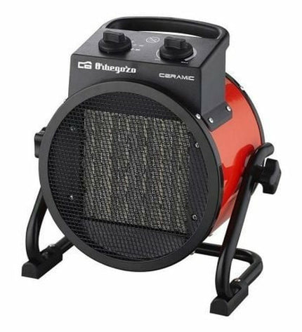 Orbegozo 17998 black 3000W portable heater for home and kitchen, compact heating appliance with digital controls.
