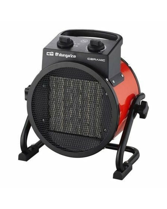 Orbegozo 17998 black 3000W portable heater for home and kitchen, compact heating appliance with digital controls.