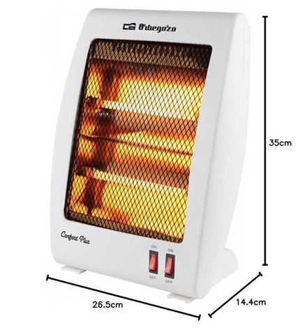 Orbegozo BP 5000 portable air conditioner in white with 800W power, designed for home cooling and comfort.