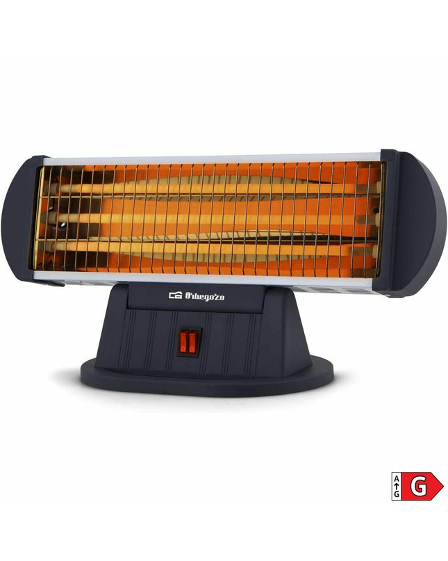 Icon image of Orbegozo BP 0204 black portable air conditioning unit with 1200W power for home and cooking use.