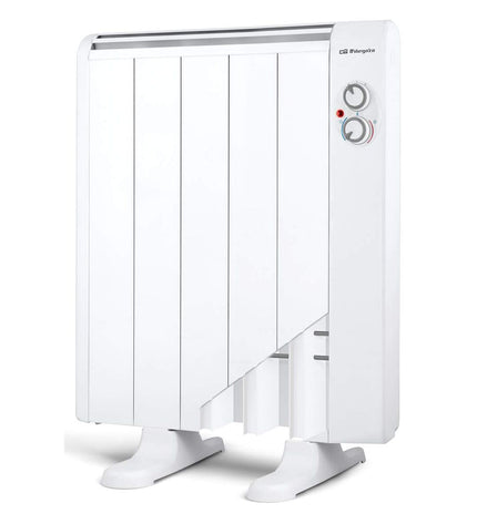 Orbegozo RRM 810 white digital heater with 800W, portable home heating and cooling device, compact and easy to move.
