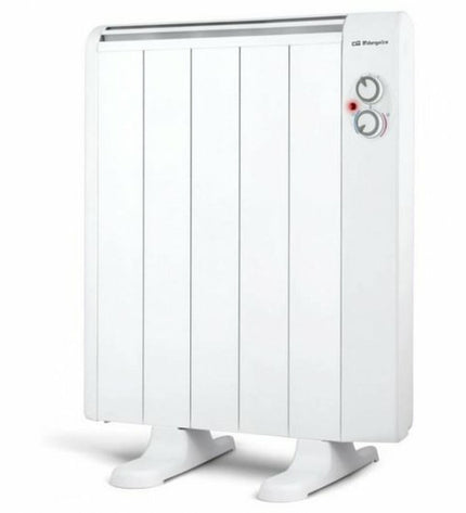 Orbegozo RRM 810 digital heater in white with 800W, portable home heating device for indoor use.