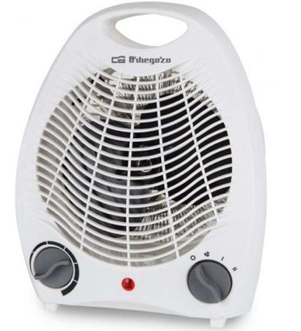 Orbegozo FH 5115 white 2000W portable heater for home and kitchen use, designed for efficient heating and comfort.