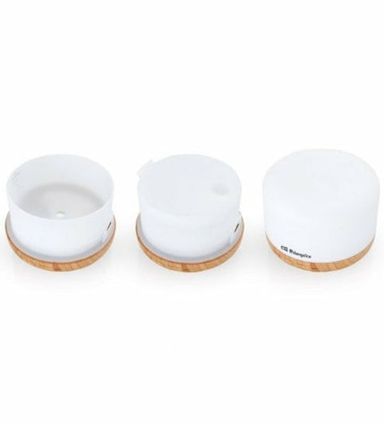 Orbegozo HUA-4000 portable humidifier with 400 ml capacity, compact design for home and kitchen use.