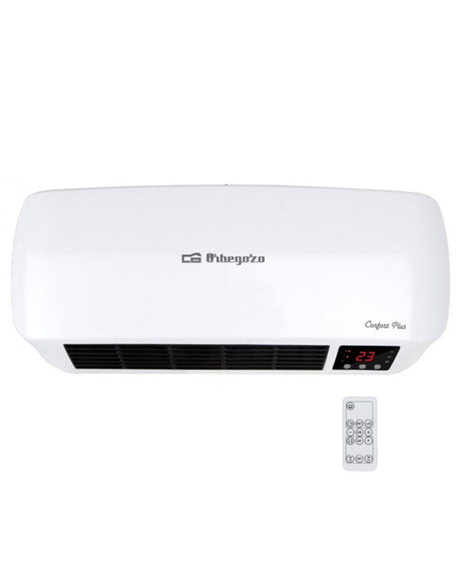 Orbegozo SP 6000 2000W white portable heater, designed for home comfort and household heating.