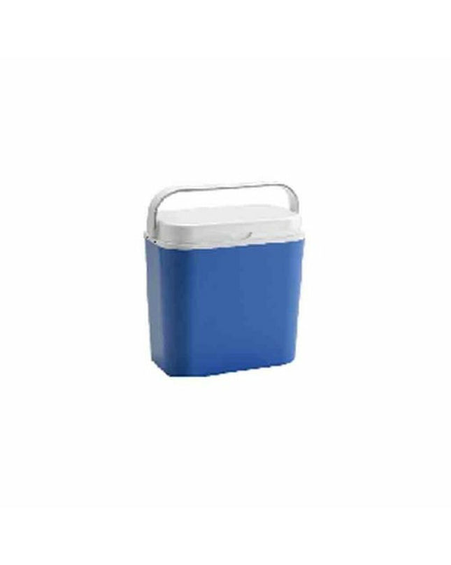 Atlantic 172-5036 beige plastic mini fridge, compact 18L cooler suitable for camping and outdoor activities.