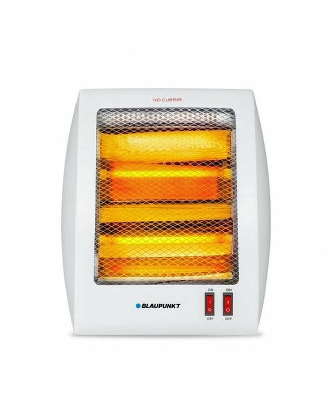 Blaupunkt Kwarts Kachel BP1004 portable heater in gray, 800W, suitable for home and cooking spaces, with digital display and controls.