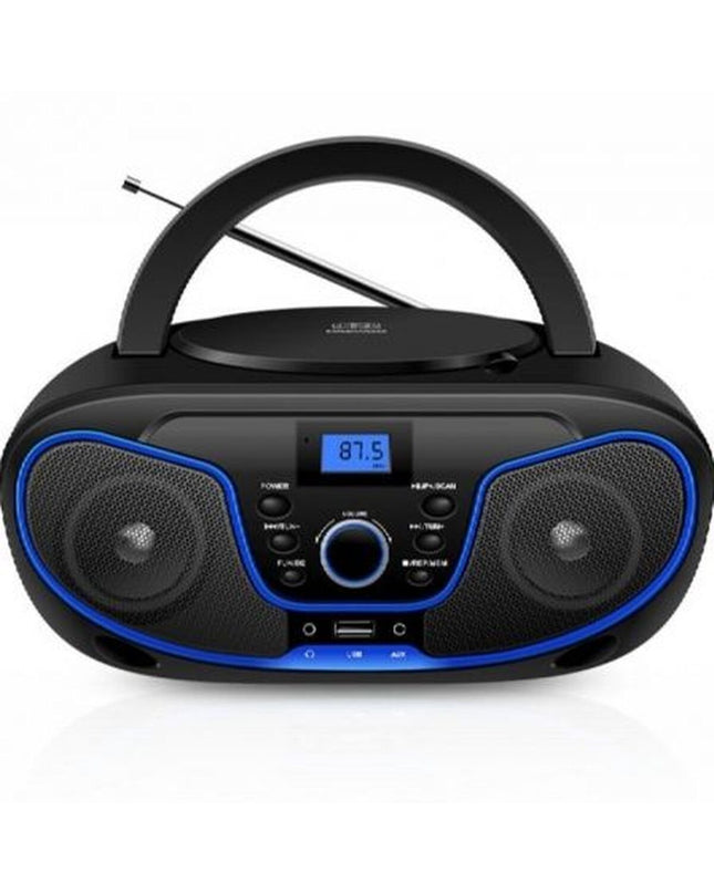 Daewoo DW3012 Bluetooth transistor radio toy with colorful buttons and vintage design, electronic toy for kids and play.