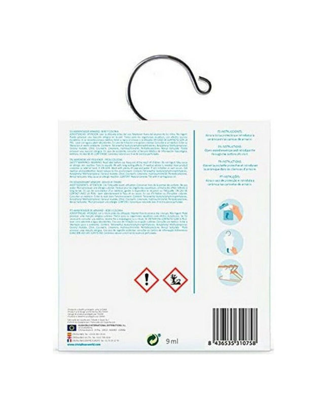 Cristalinas Baby luchtverfrisser in heldere glazen container, geschikt voor huis en keuken decor, met frisse aroma's