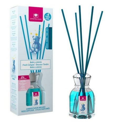 Cristalinas luchtverfrisser Cristalinas Baby 35 ml bottle for home and kitchen decor, featuring a sleek design and fresh scent.