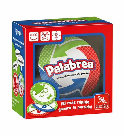 Lúdilo Palabrea educational game for kids, colorful word and language learning toy, part of Lúdilo's speelgoed en games collection.