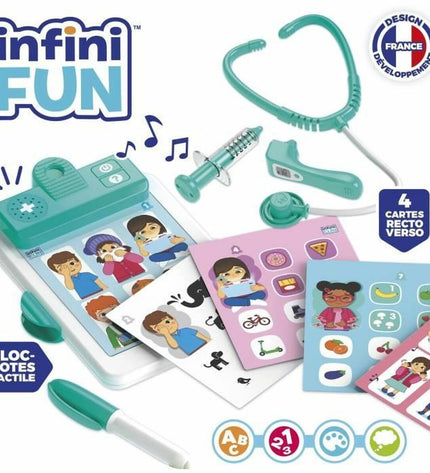 Toy doctor kit with accessories from BigBuy Home, including medical tools and a carrying case for imaginative play.