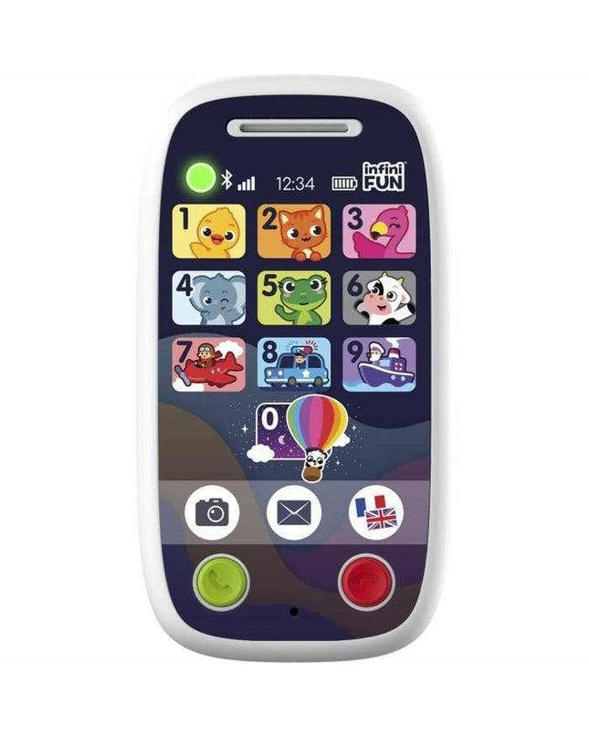Colorful toy phone set for kids, My 1st Duo of Phones, from BigBuy Home, designed for pretend play and imitation games.