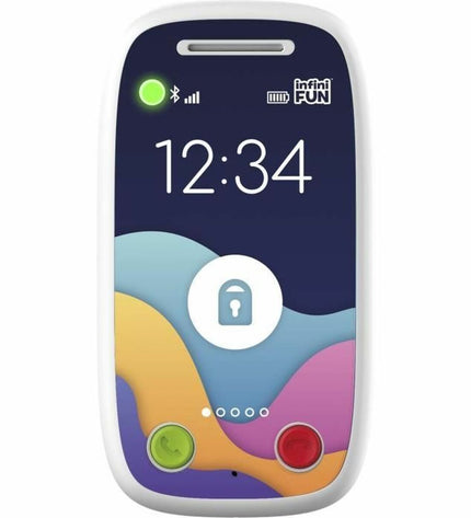 Pair of colorful toy phones from BigBuy Home's My 1st Duo of Phones, perfect for imaginative play and role-playing games.