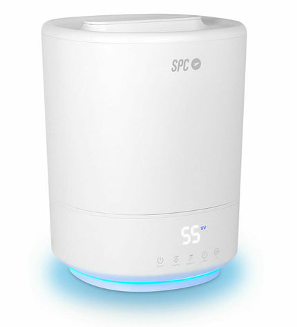 SPC EvanDe 5L air humidifier and scent diffuser for home, portable air conditioning and aroma diffusion, in a modern design.