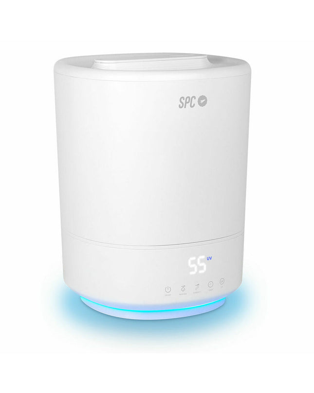SPC EvanDe 5L air humidifier and scent diffuser for home, portable air conditioning and aroma diffusion, in a modern design.